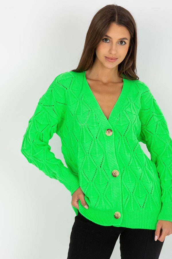 green - Cardigan model 170541 Rue Paris U704-170541