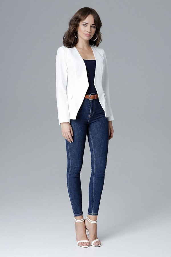 beige - Jacket model 128519 Lenitif U704-128519