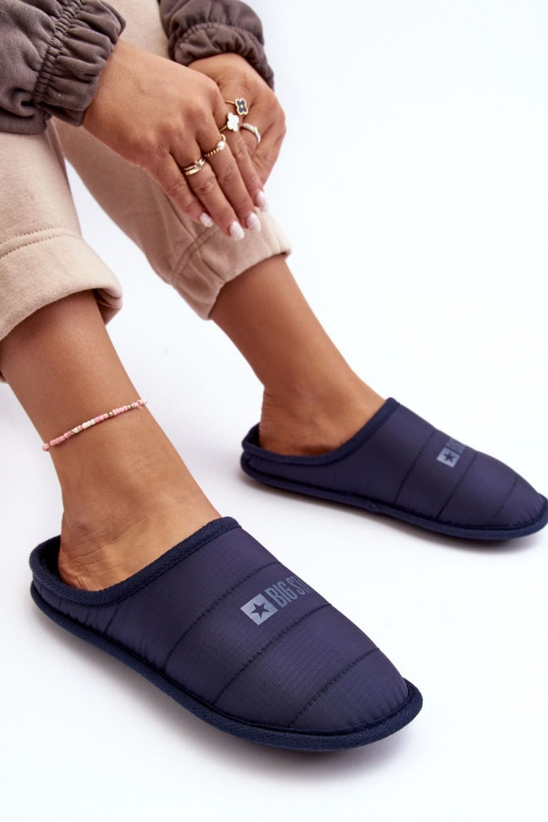 navy blue - Slippers model 188677 Step in style U704-188677