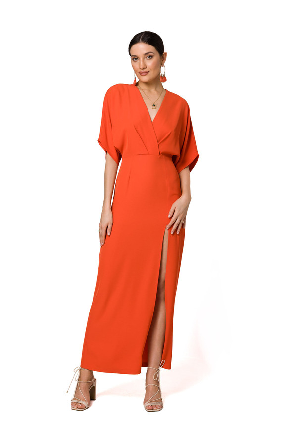orange - Evening dress model 178285 Makover U704-178285