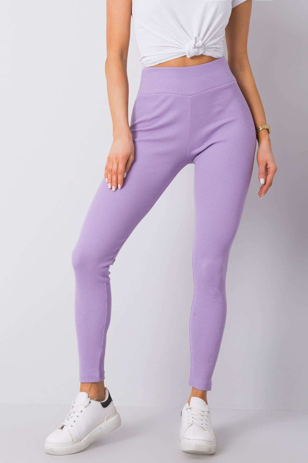 violet - Long leggings model 167289 BFG U704-167289
