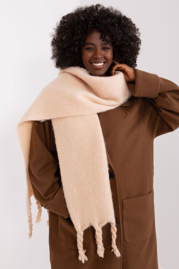 beige - Shawl model 190588 AT U704-190588