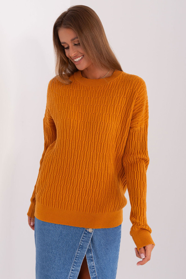 orange - Jumper model 185724 AT U704-185724