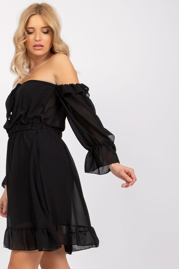 black - Daydress model 165051 Och Bella U704-165051