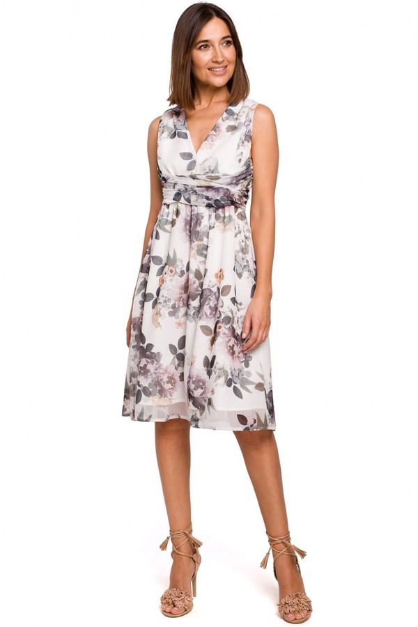 white - Daydress model 144836 Stylove U704-144836