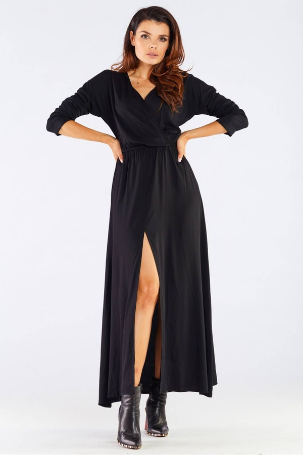 black - Daydress model 158619 awama U704-158619