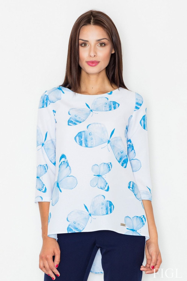 white - Blouse model 62967 Figl U704-62967