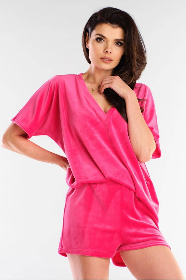 pink - Shorts model 154792 awama U704-154792