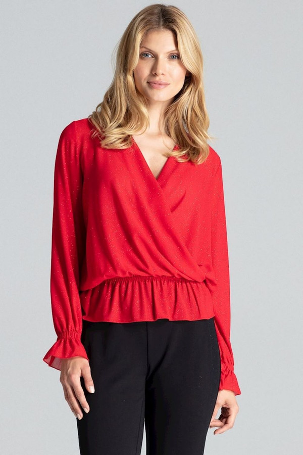 red - Blouse model 138279 Figl U704-138279