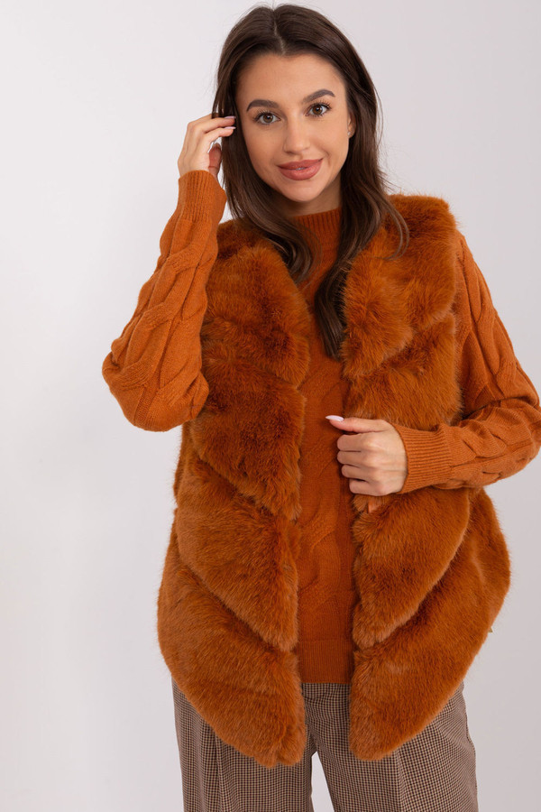 brown - Gilet model 186712 AT U704-186712