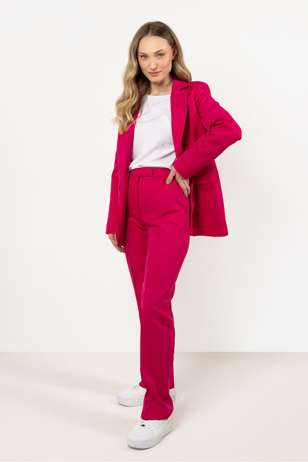 pink - Women trousers model 212223 awama U704-212223