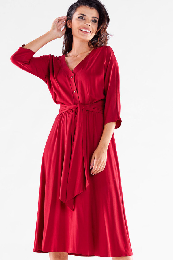 red - Daydress model 176877 awama U704-176877