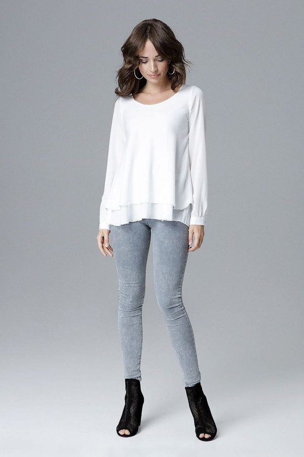 beige - Blouse model 128523 Lenitif U704-128523