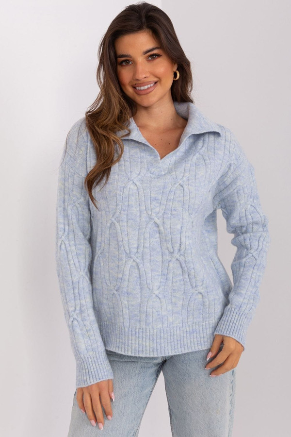 blue - Jumper model 187738 AT U704-187738