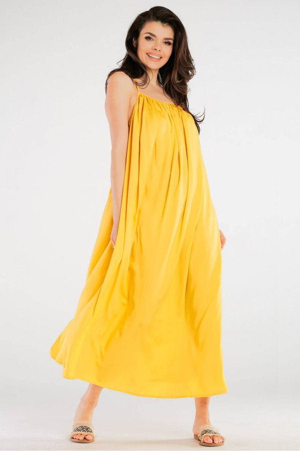 yellow - Daydress model 166771 awama U704-166771