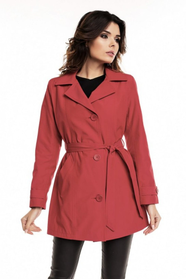 red - Coat model 63549 Cabba U704-63549