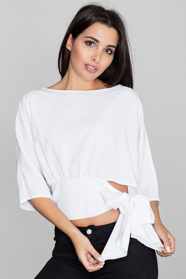 white - Blouse model 111057 Figl U704-111057