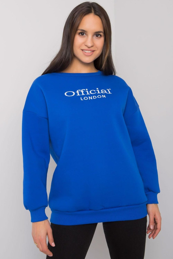 blue - Sweatshirt model 160856 Ex Moda U704-160856
