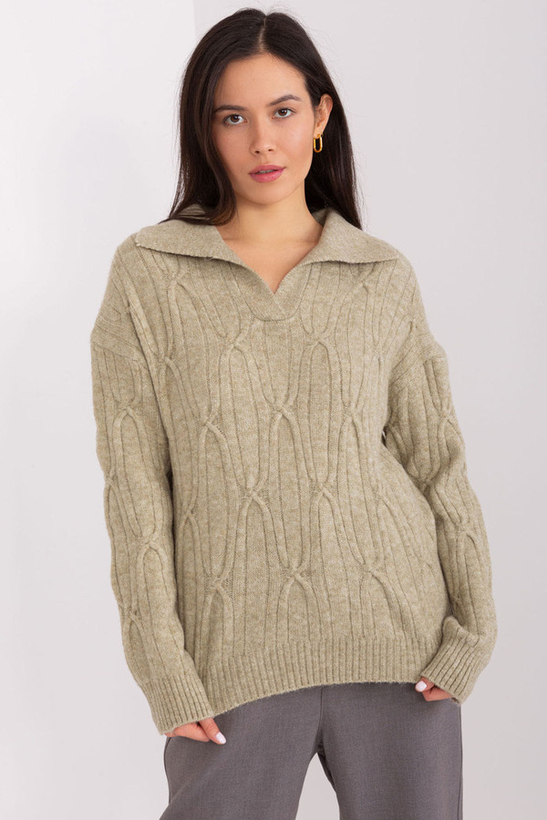 green - Jumper model 188275 AT U704-188275