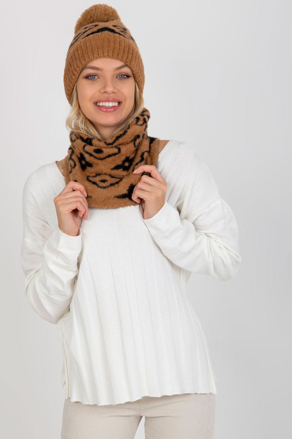 brown - Infinity Scarf model 185923 AT U704-185923