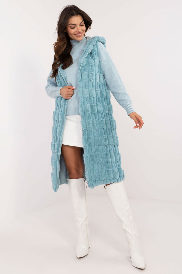 blue - Gilet model 200521 AT U704-200521