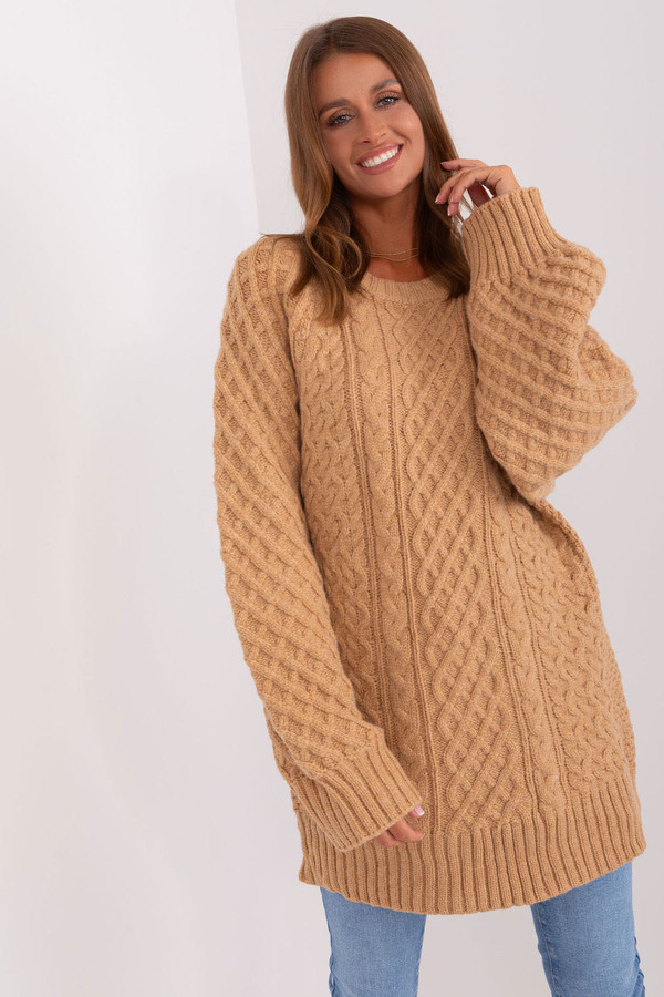 brown - Long jumper model 185744 AT U704-185744