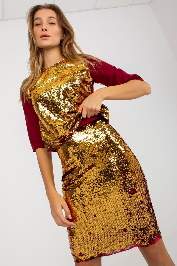 red - Skirt model 174053 Lakerta U704-174053
