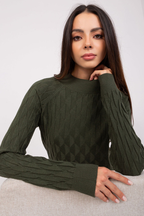 green - Jumper model 186824 AT U704-186824