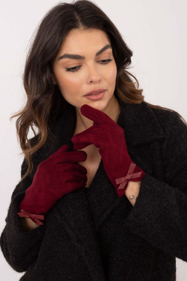 red - Gloves model 202499 AT U704-202499