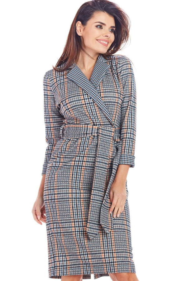 navy blue - Daydress model 148991 awama U704-148991