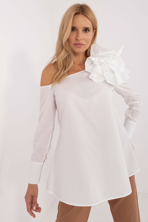 white - Blouse model 200310 Lakerta U704-200310