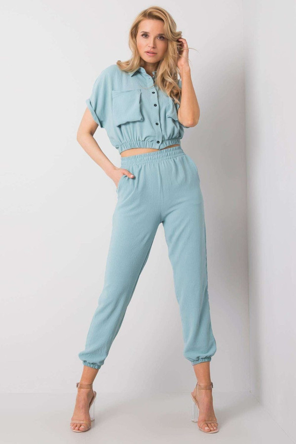 green - Women trousers model 168898 Rue Paris U704-168898