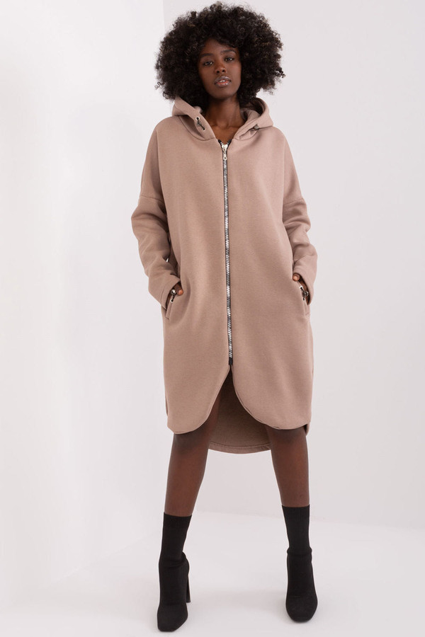 beige - Sweatshirt model 191267 Relevance U704-191267
