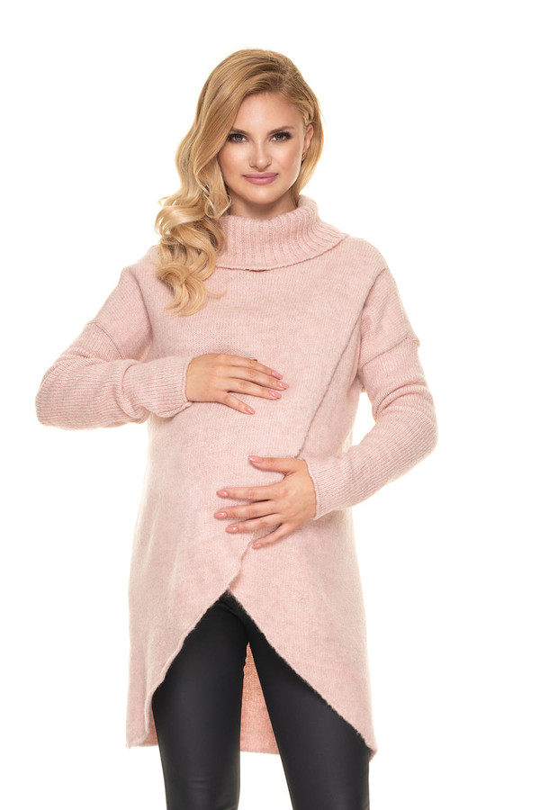 pink - Pregnancy sweater model 157713 PeeKaBoo U704-157713