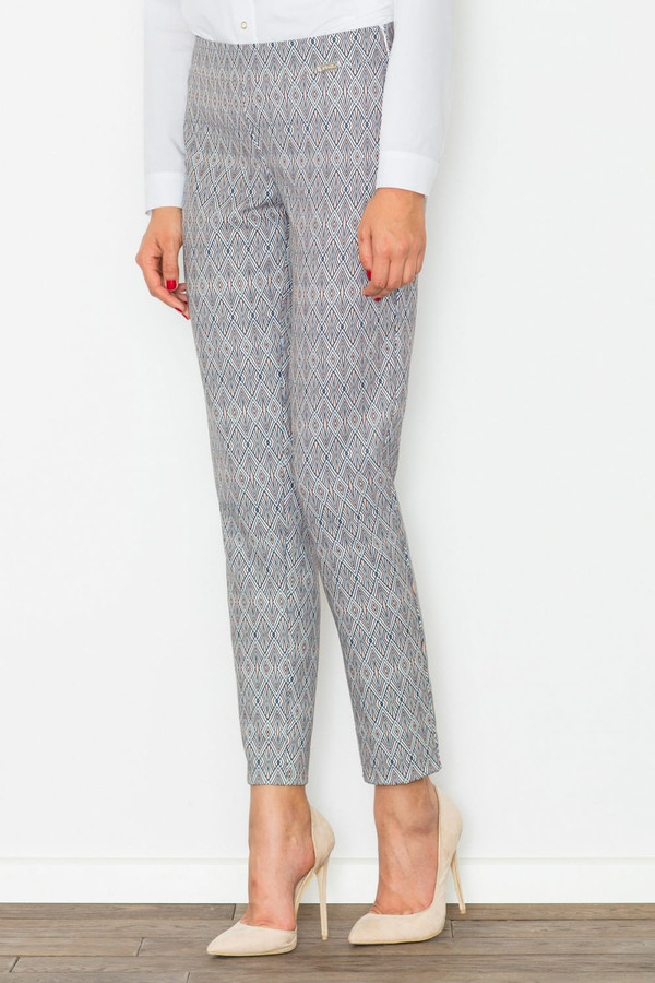 multicolor - Women trousers model 77142 Figl U704-77142