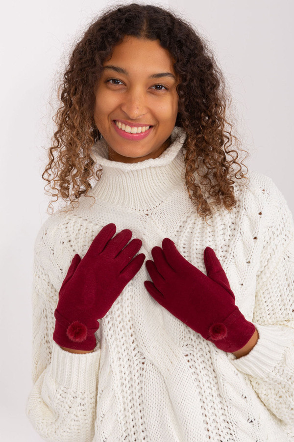 red - Gloves model 191104 AT U704-191104