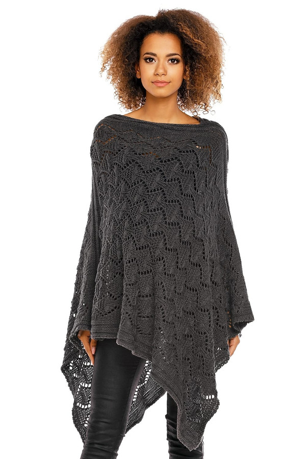grey - Pregnancy cardigan model 94517 PeeKaBoo U704-94517