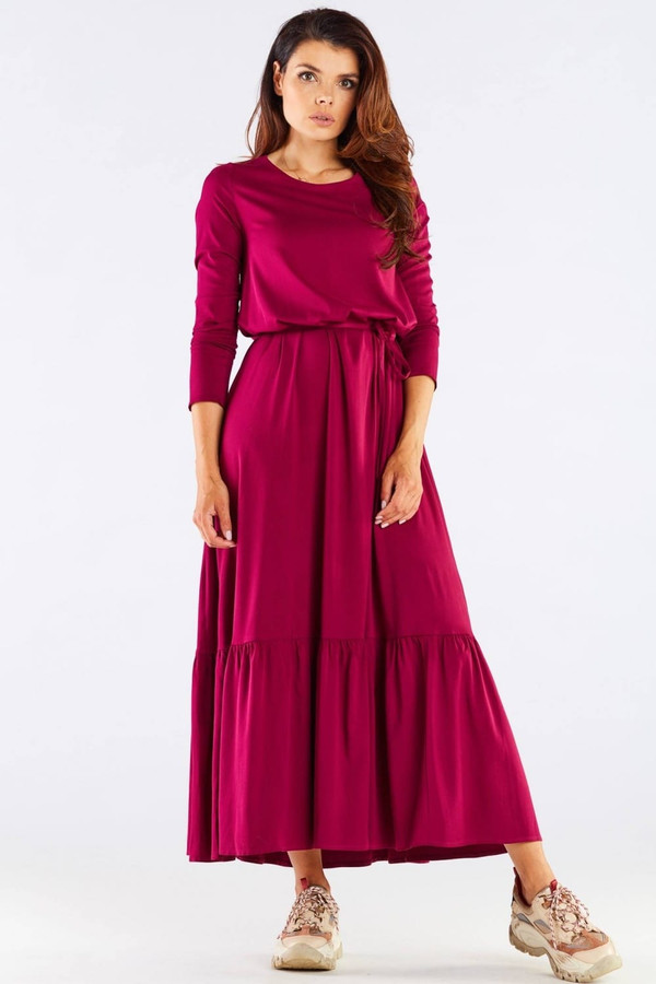 red - Daydress model 158613 awama U704-158613