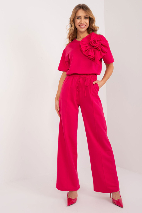 pink - Women trousers model 195797 Lakerta U704-195797