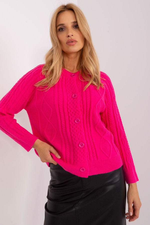 pink - Cardigan model 186814 AT U704-186814
