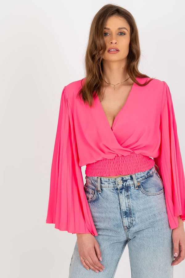 pink - Blouse model 179004 Italy Moda U704-179004