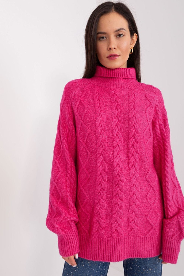 pink - Turtleneck model 189223 AT U704-189223