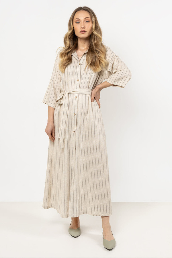 brown - Daydress model 213969 awama U704-213969