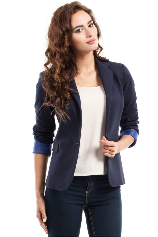 navy blue - Jacket model 63105 Moe U704-63105
