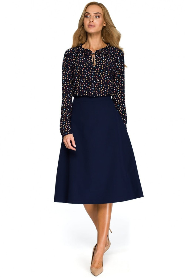 navy blue - Skirt model 124819 Stylove U704-124819