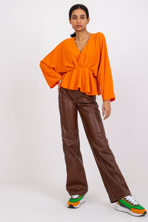 orange - Blouse model 162547 Italy Moda U704-162547