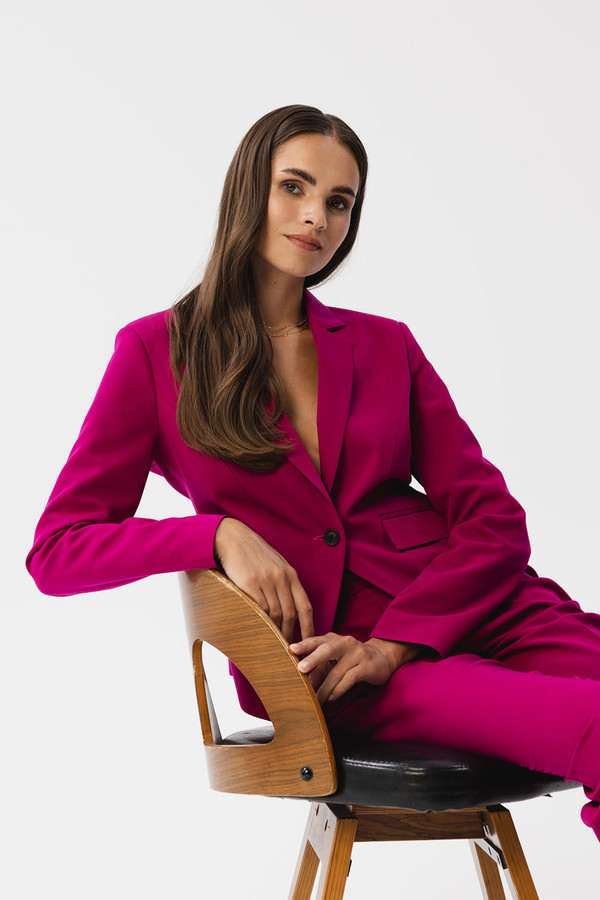 violet - Jacket model 185106 Stylove U704-185106