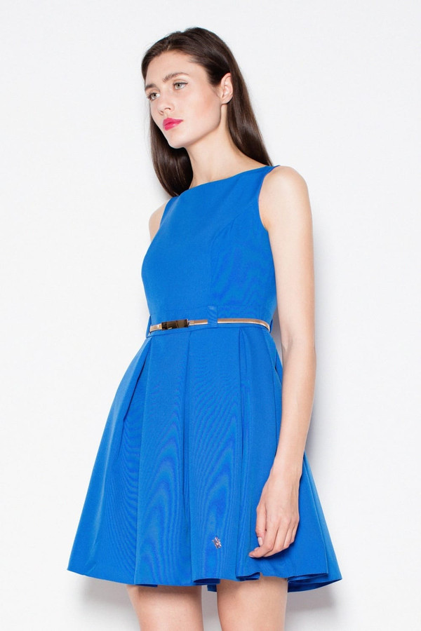 blue - Cocktail dress model 77192 Venaton U704-77192