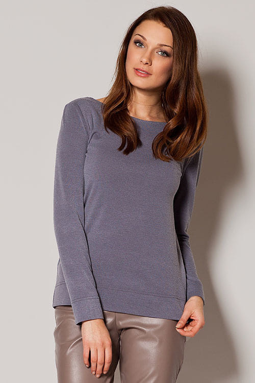 grey - Jumper model 28082 Figl U704-28082