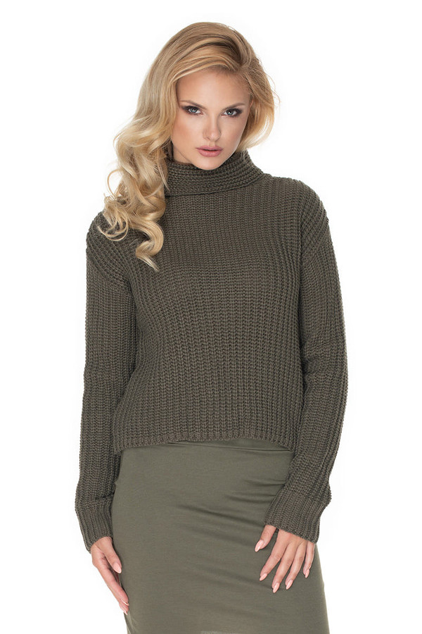 green - Turtleneck model 134601 PeeKaBoo U704-134601